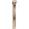 Ekena Millwork Funston Block Smooth Bracket w/ Offset Brace, Douglas Fir, 5 1/2"W x 32"D x 44"H BKT0604X32X44FST05SDF - alternate 3